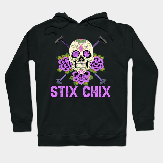 STIX CHIX (EASTER PURPLE) Hoodie by Stix